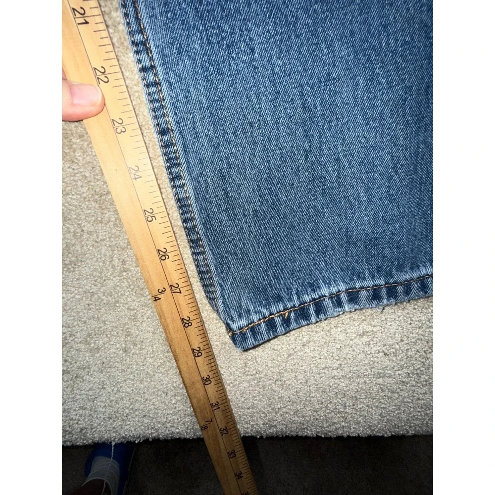 Levi's 550 Jeans Mens 38x32 Blue Denim Cotton‎ Preppy Straight Leg Everyday Wear